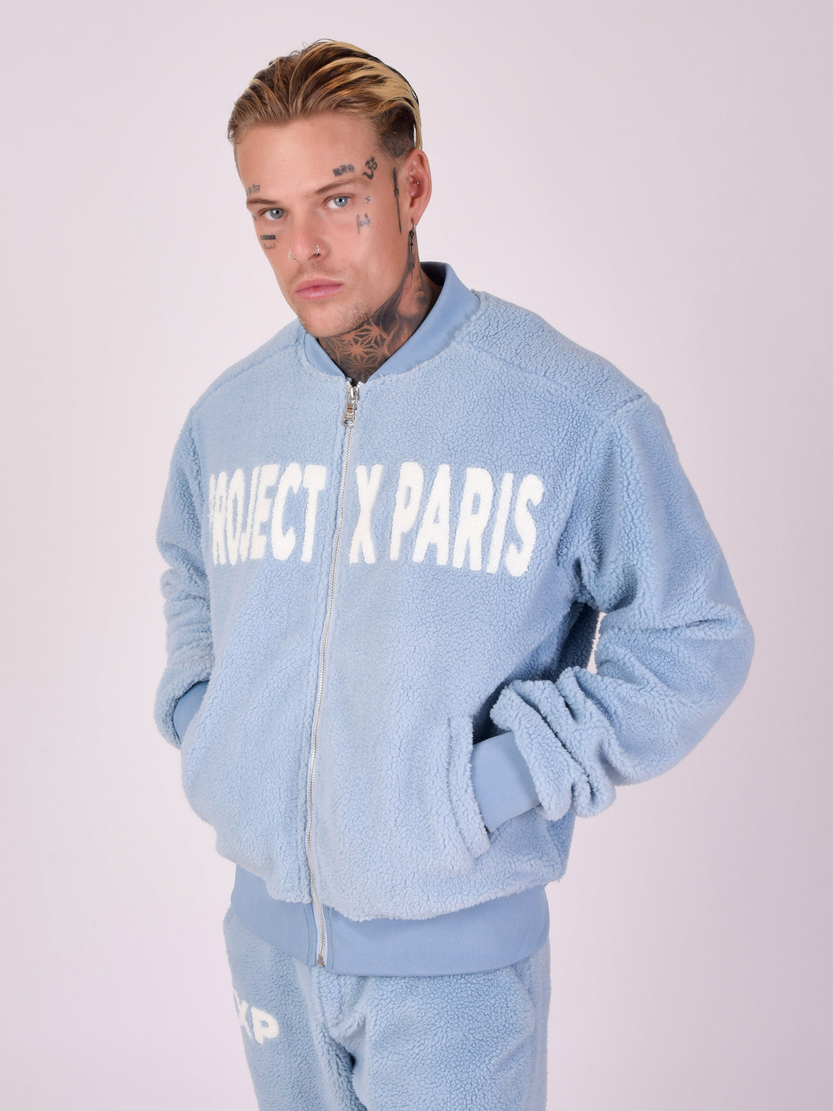 Veste teddy style "pilou pilou"