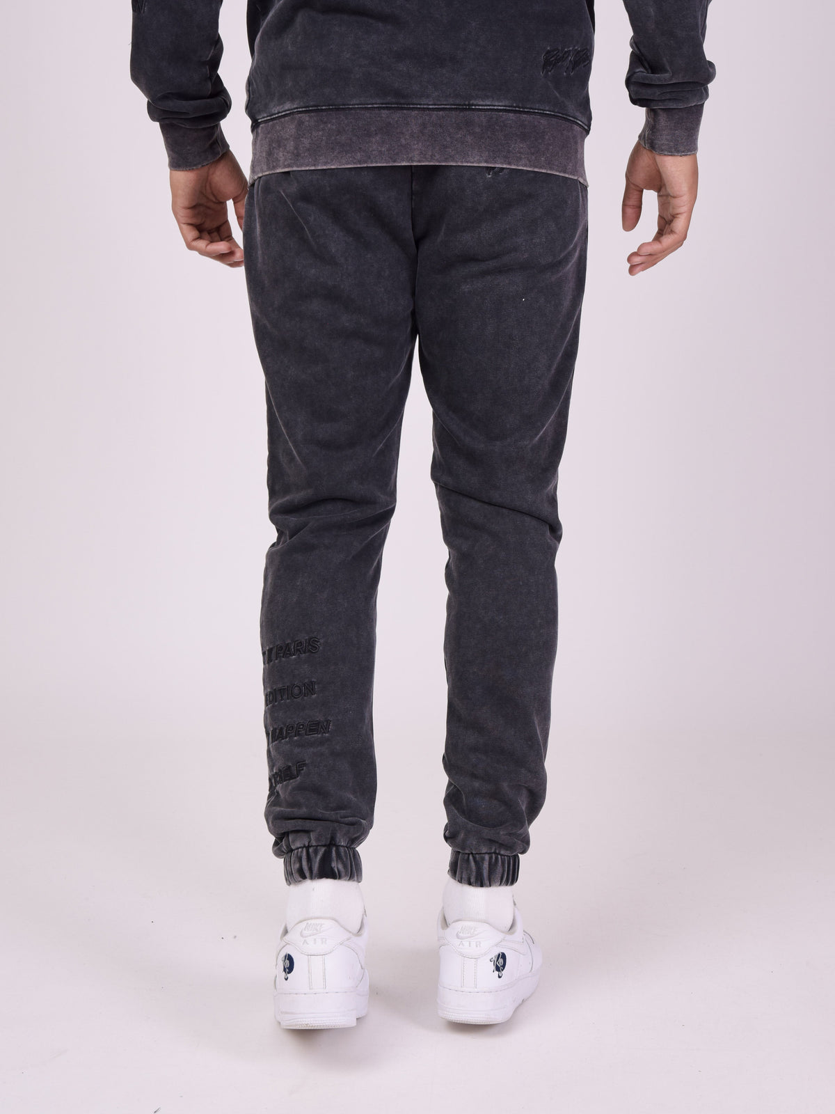 Bas de jogging wash délavé