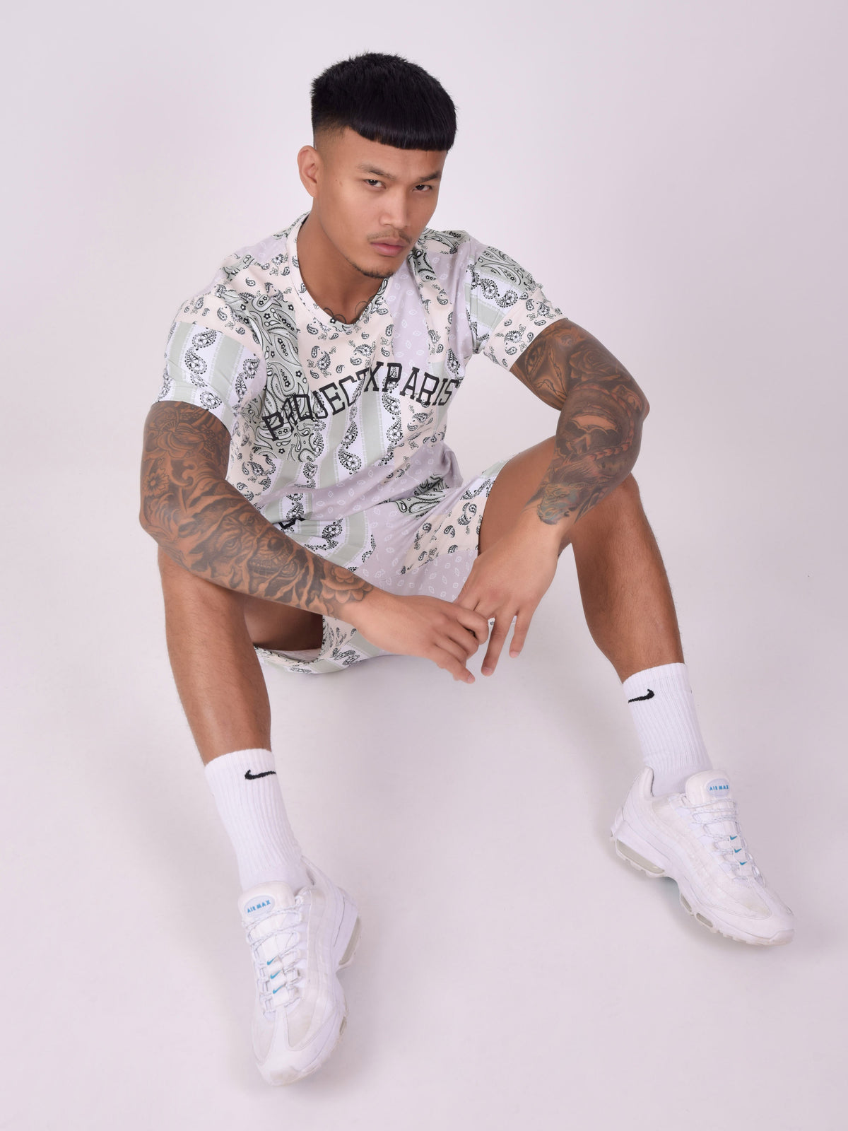 T-shirt avec motif "bandana"