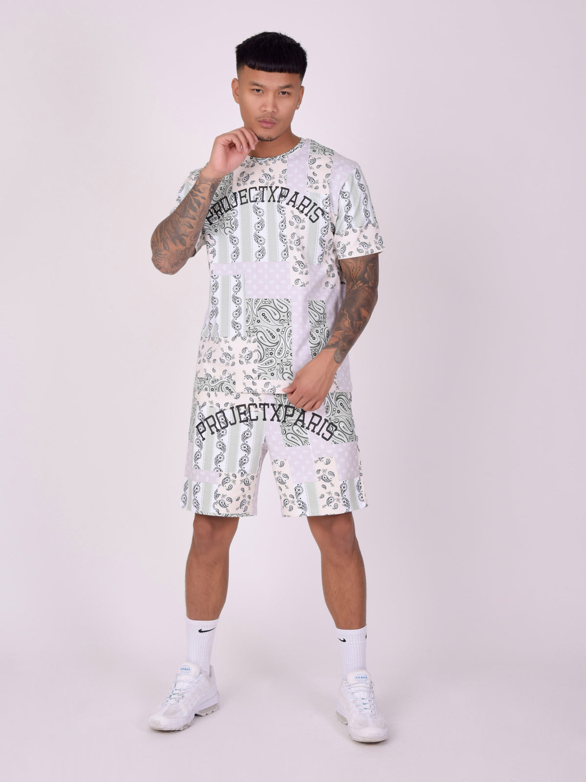 T-shirt avec motif "bandana"