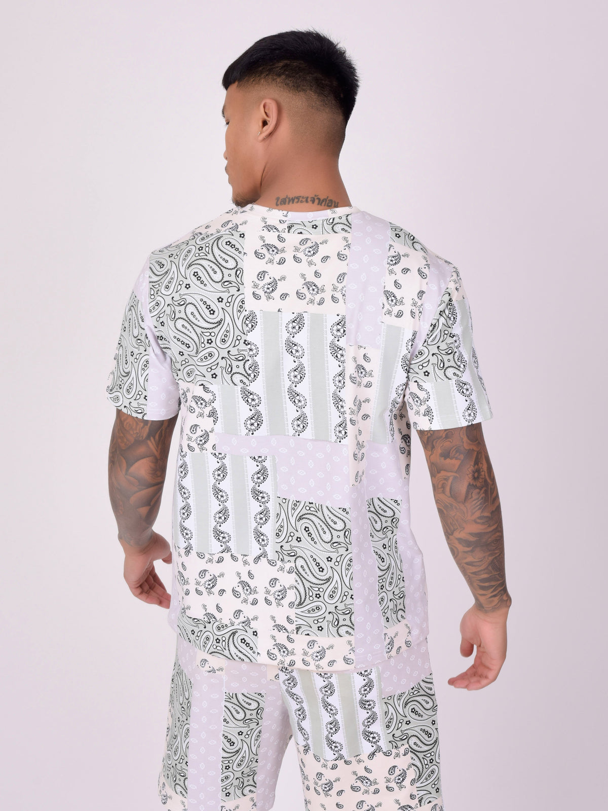 T-shirt avec motif "bandana"