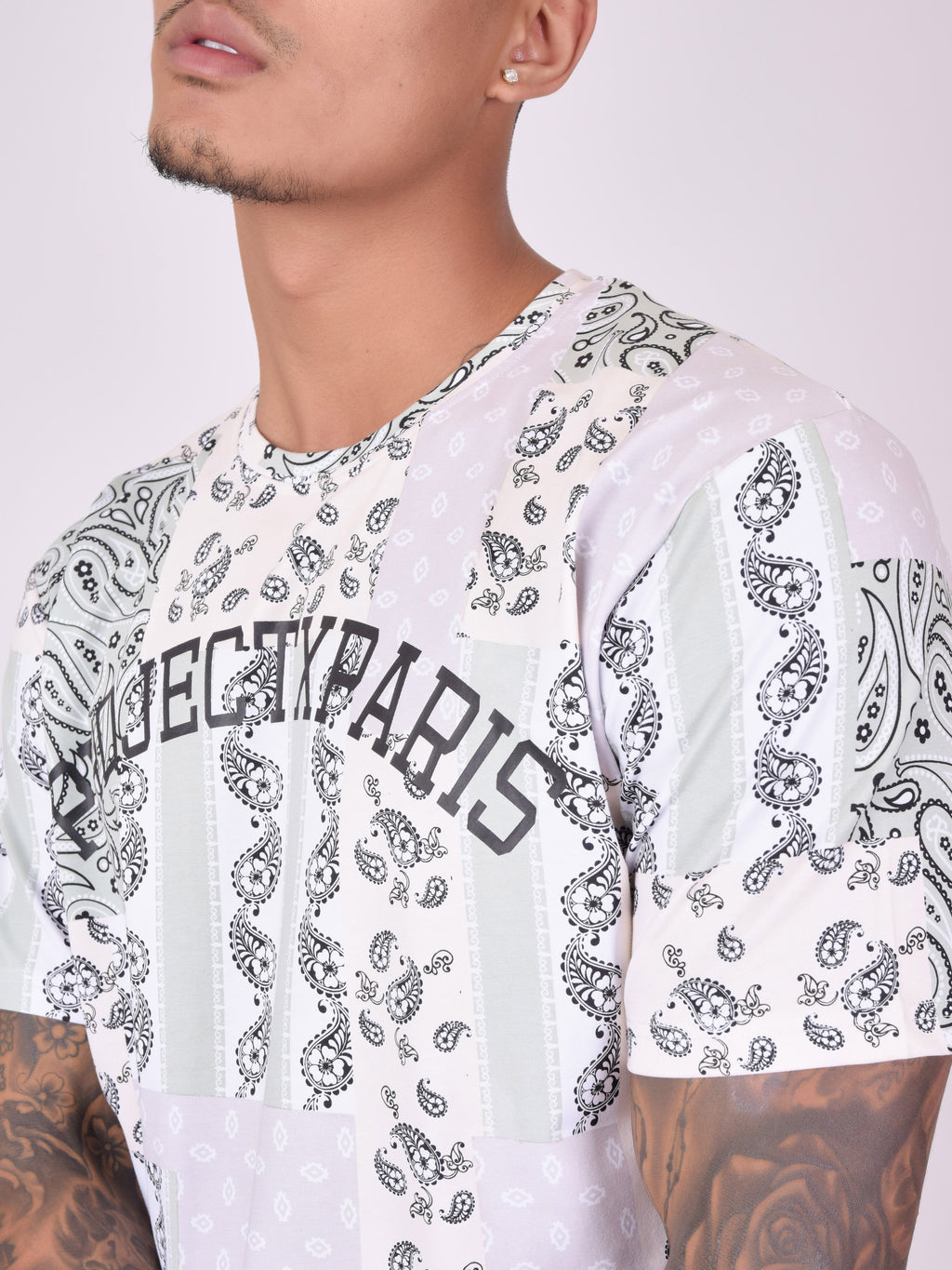 T-shirt avec motif "bandana"