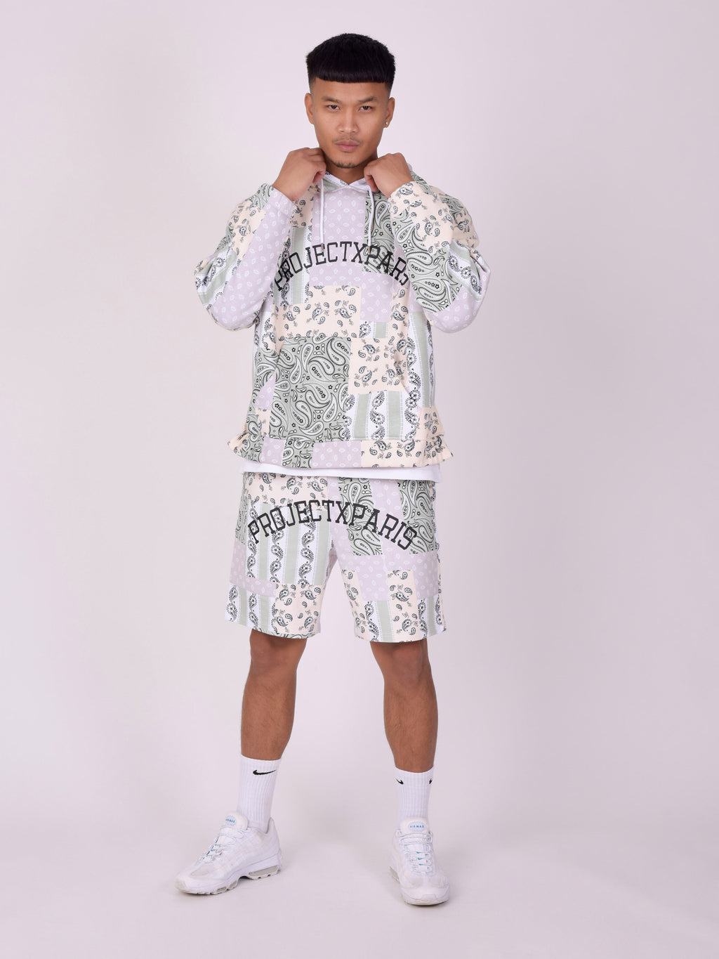 Sweat à Capuche avec motif "bandana"