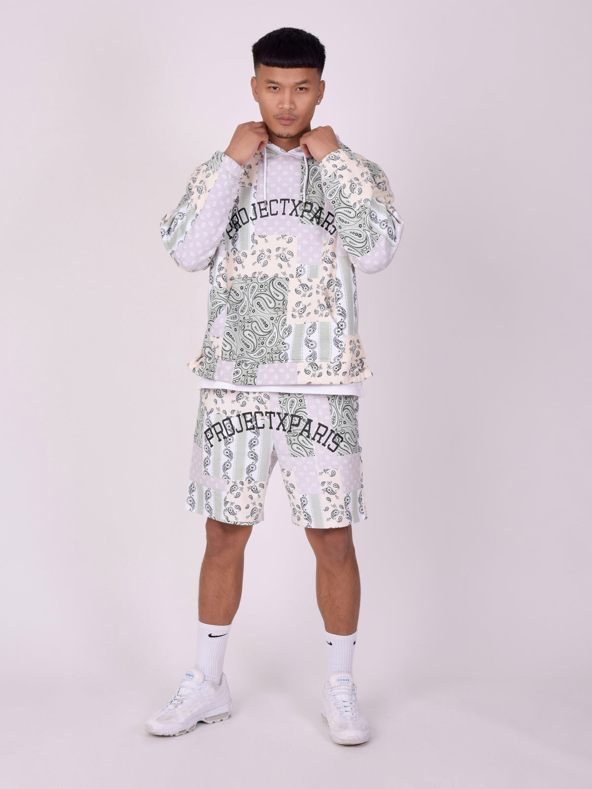 Sweat à Capuche avec motif "bandana"