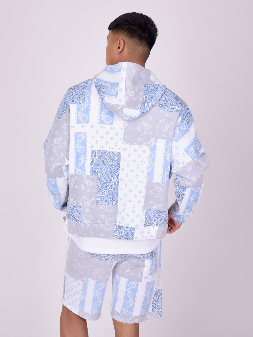 Sweat à Capuche avec motif "bandana"