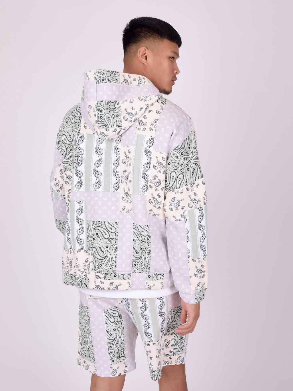 Sweat à Capuche avec motif "bandana"