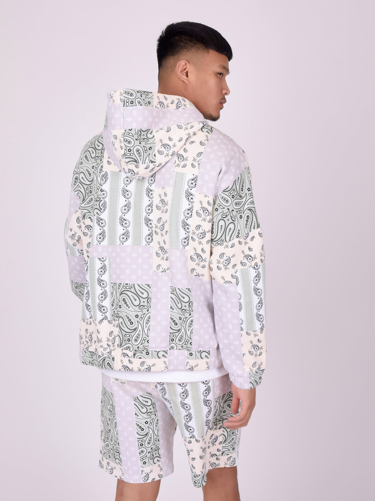 Sweat à Capuche avec motif "bandana"