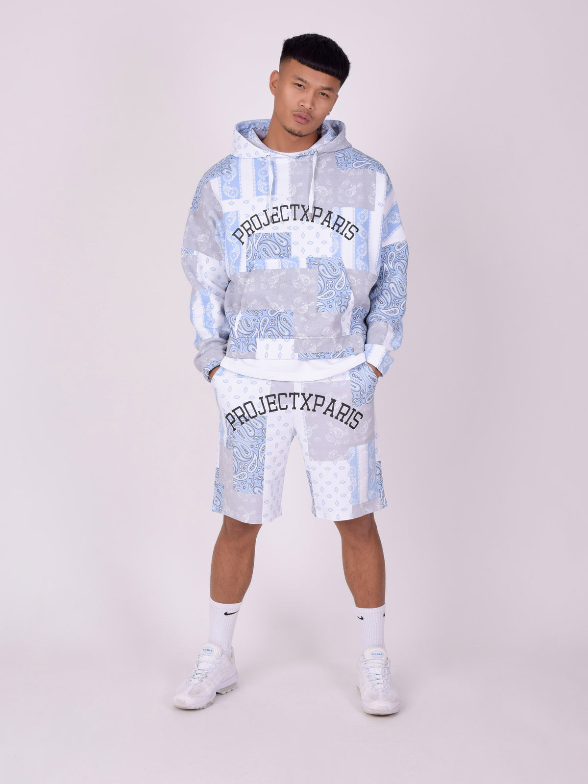 Sweat à Capuche avec motif "bandana"