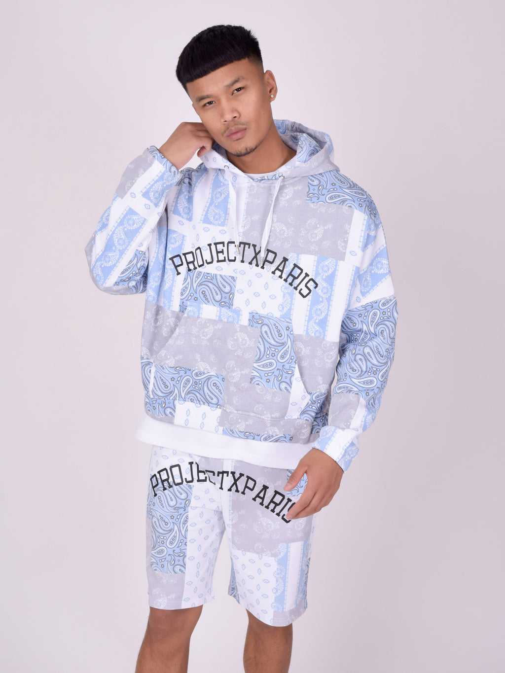 Sweat à Capuche avec motif "bandana"