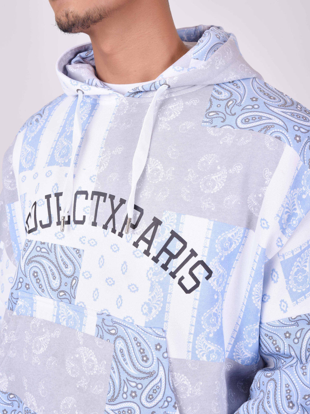 Sweat à Capuche avec motif "bandana"