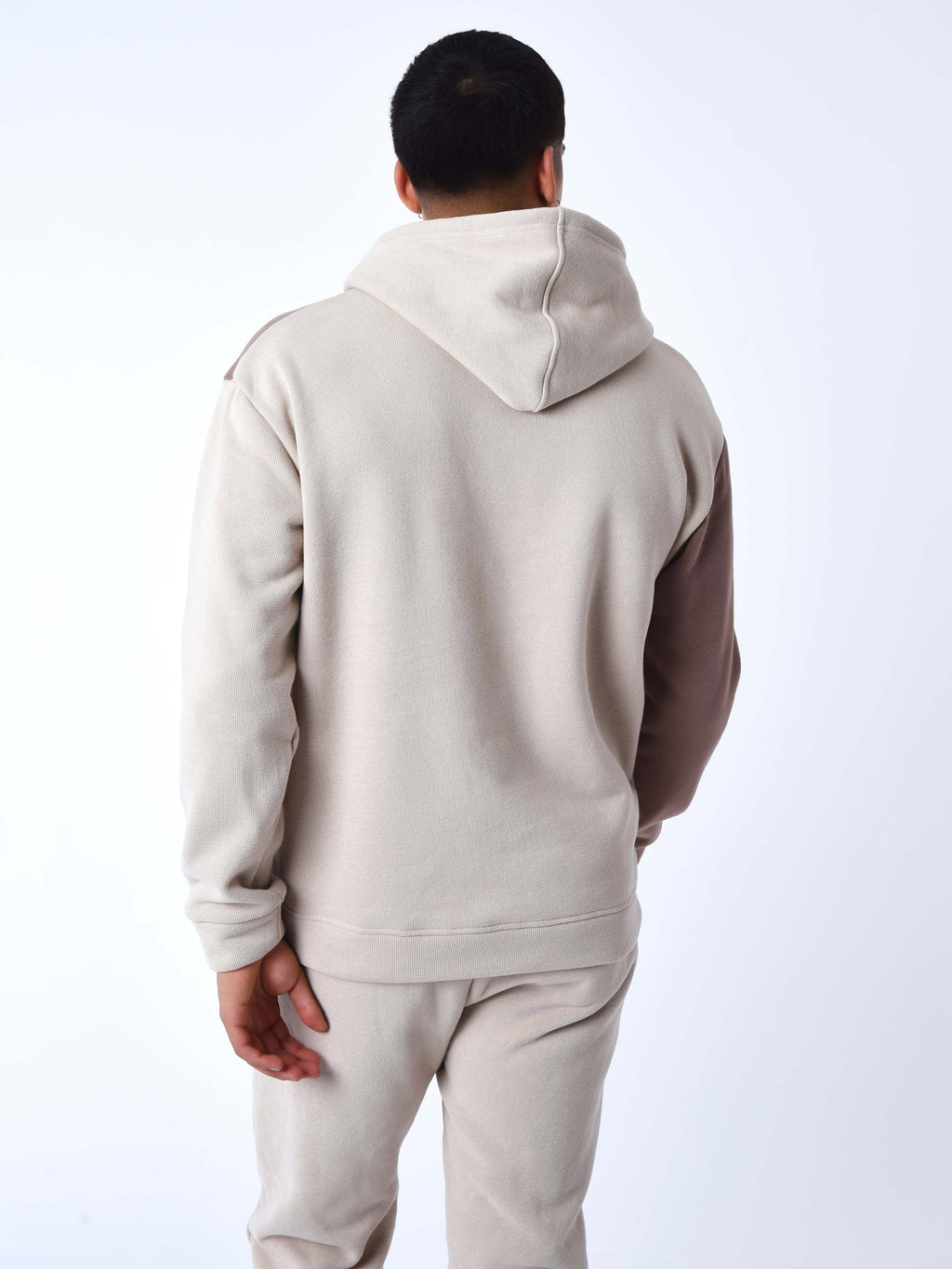 Sweat à Capuche tricolore en maille