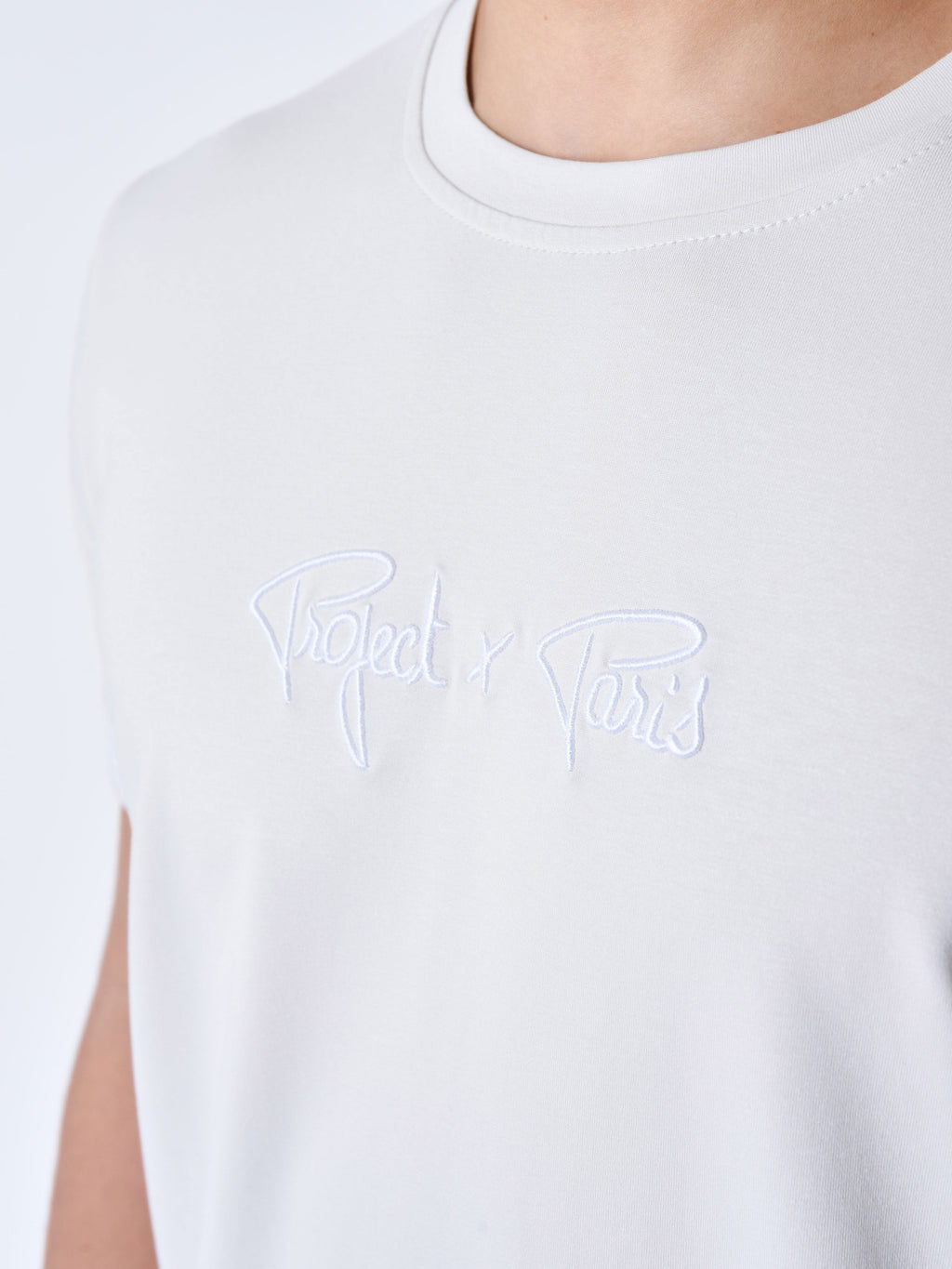 T-shirt a bandes élastiques