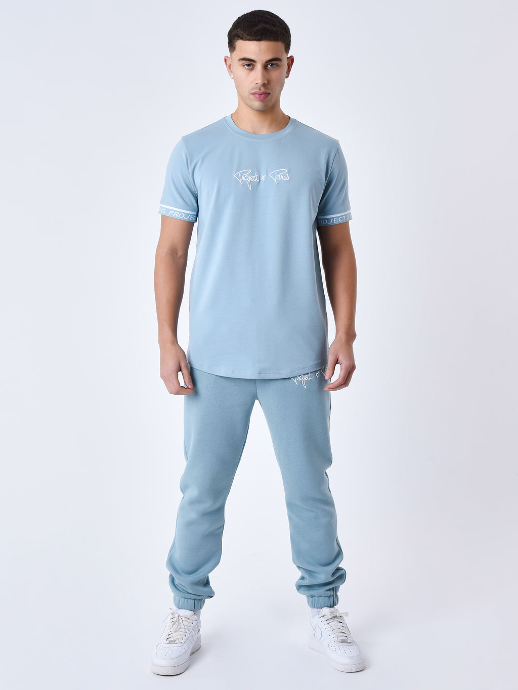 T-shirt a bandes élastiques