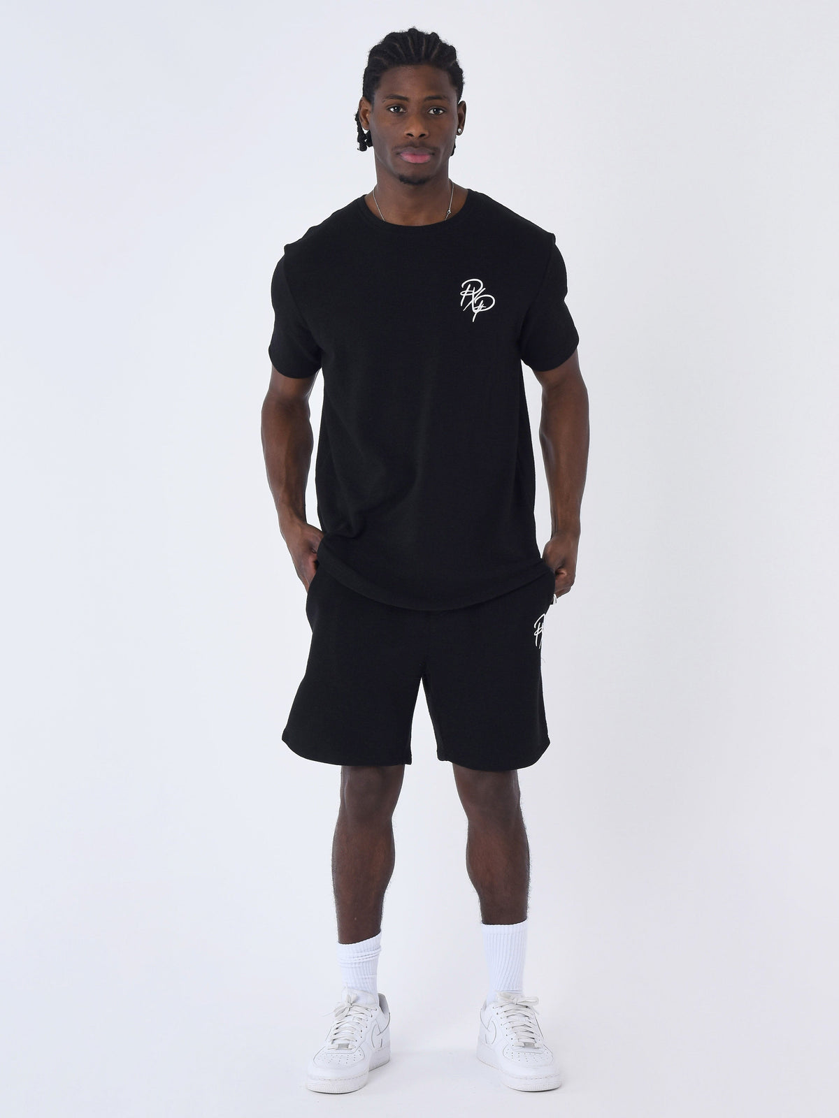 T-shirt uni texturé