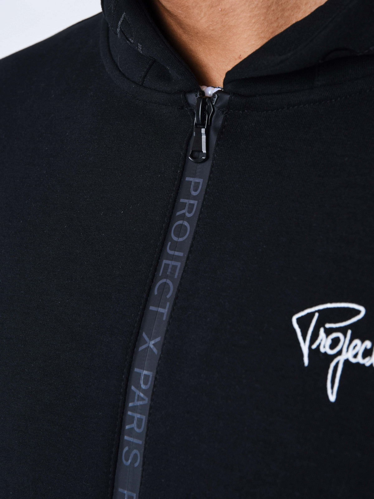 Sweat à Capuche zippé uni