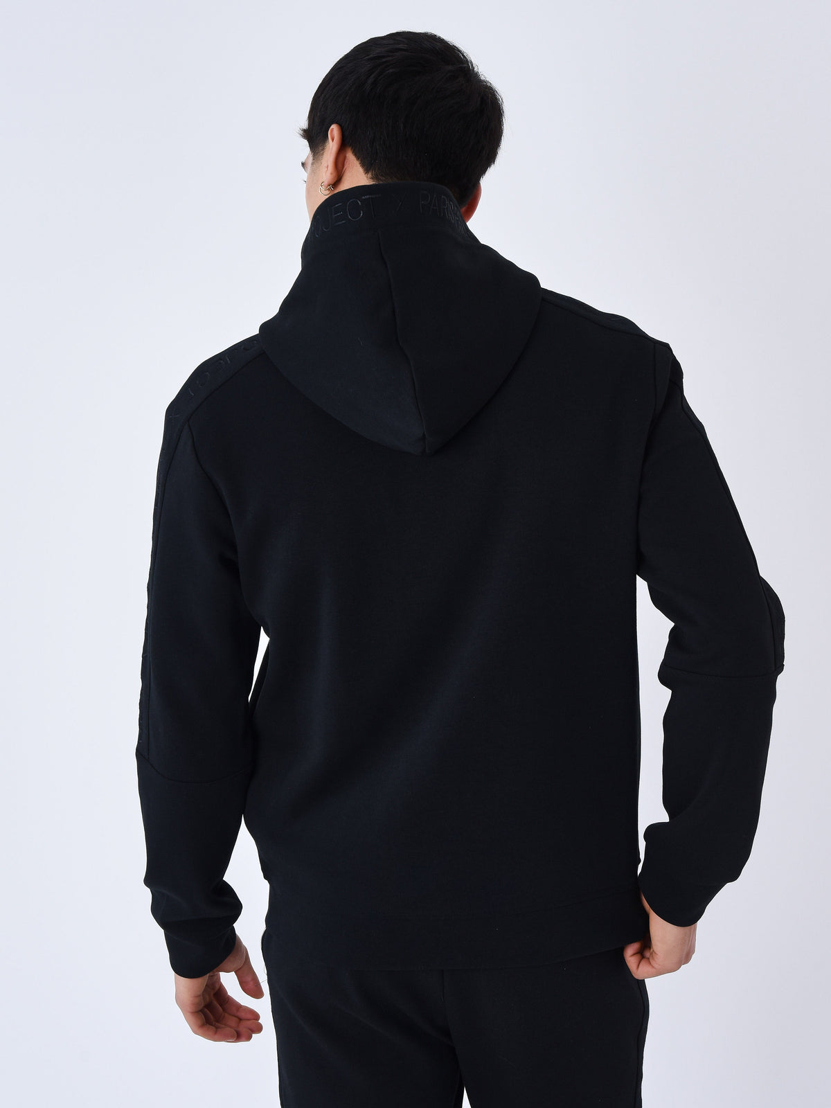 Sweat à Capuche zippé uni