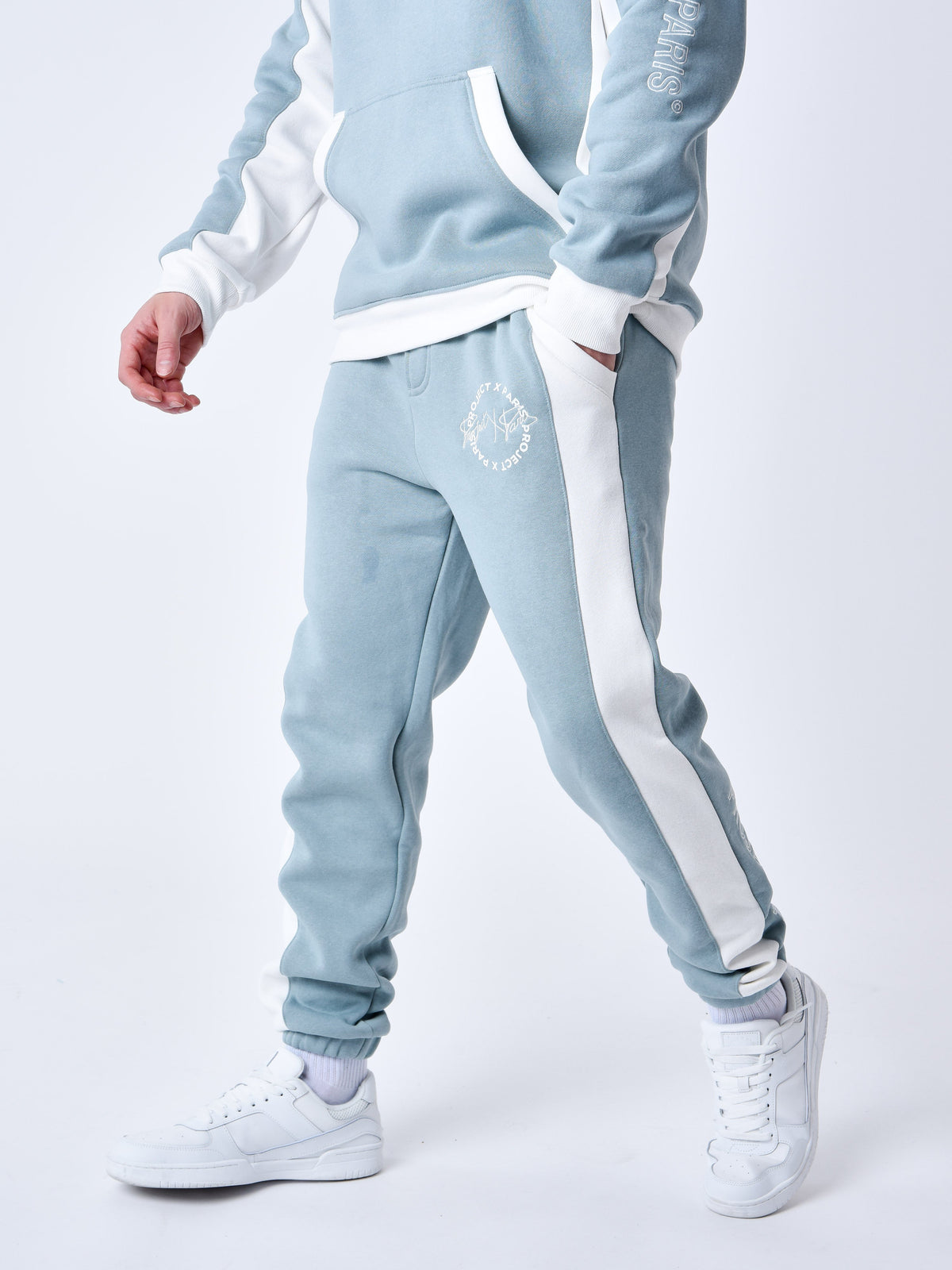 Bas de jogging bicolore