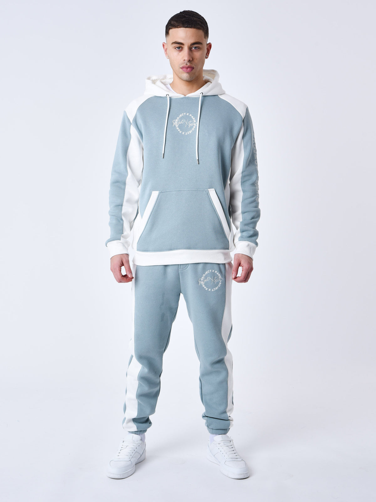 Bas de jogging bicolore