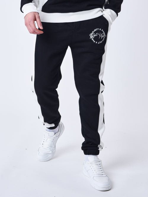 Bas de jogging bicolore