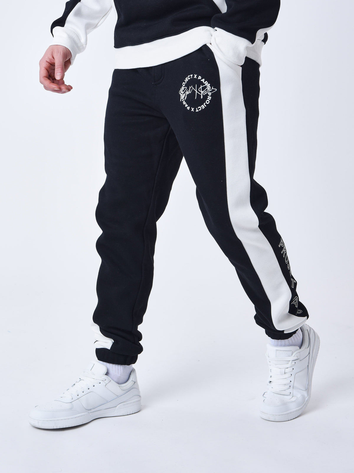 Bas de jogging bicolore