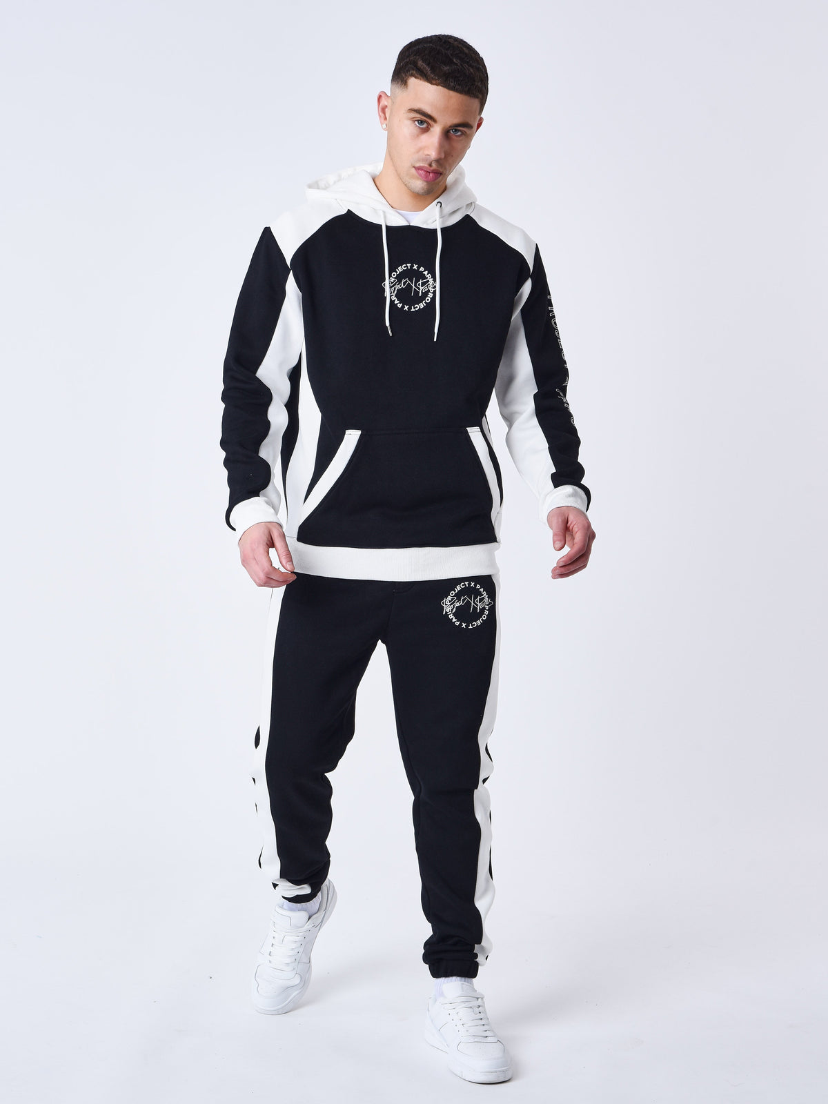 Bas de jogging bicolore