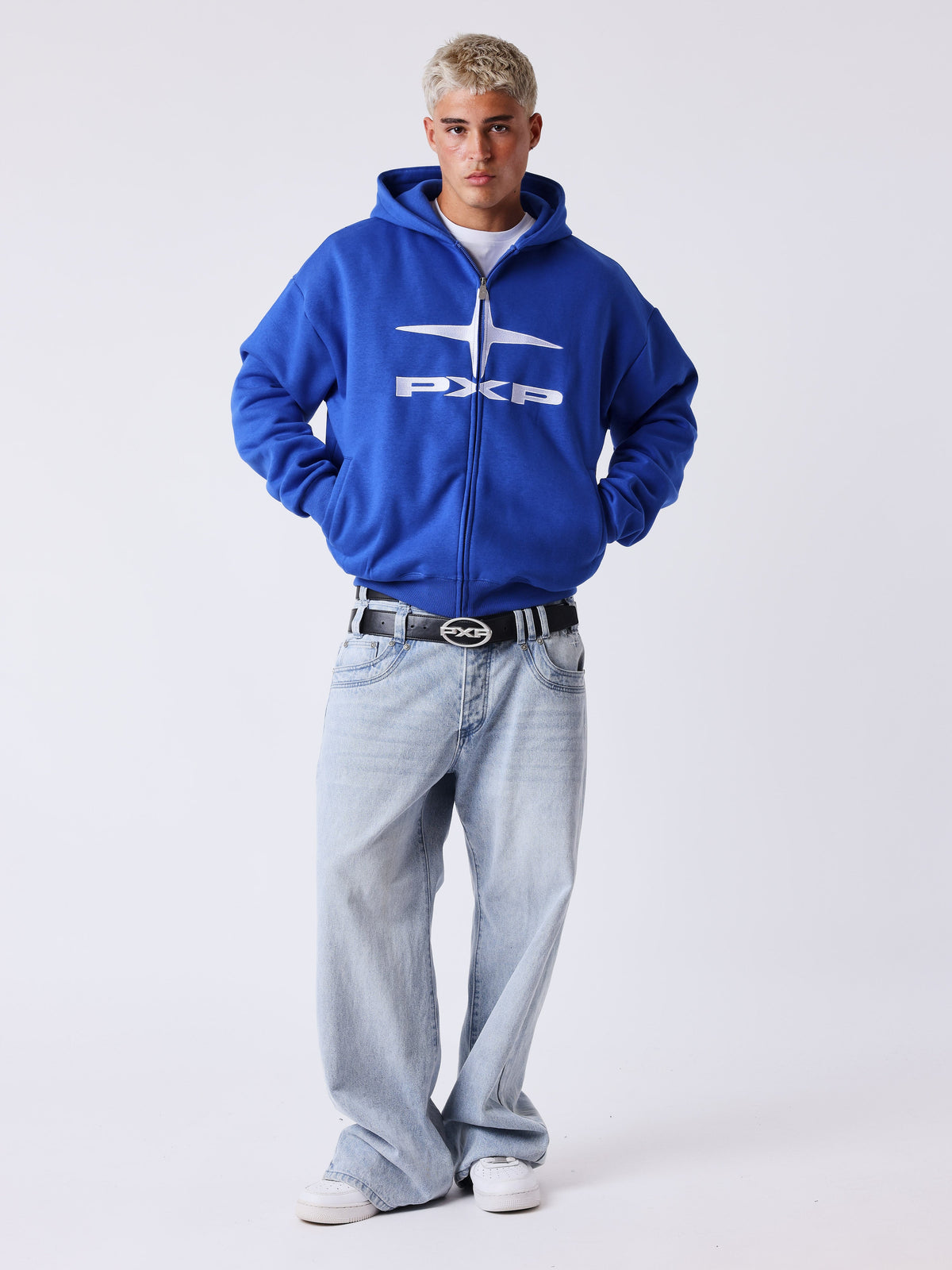 Sweat à capuche zippé Essentials