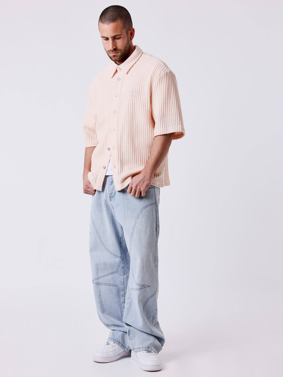 Chemise manches courtes Flower