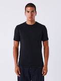 T-shirt manches courtes destroy