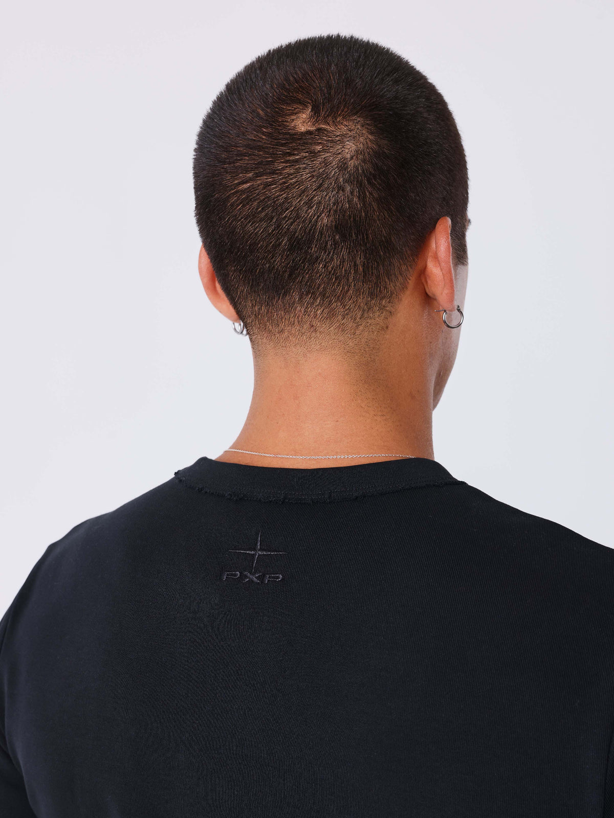 T-shirt manches courtes destroy