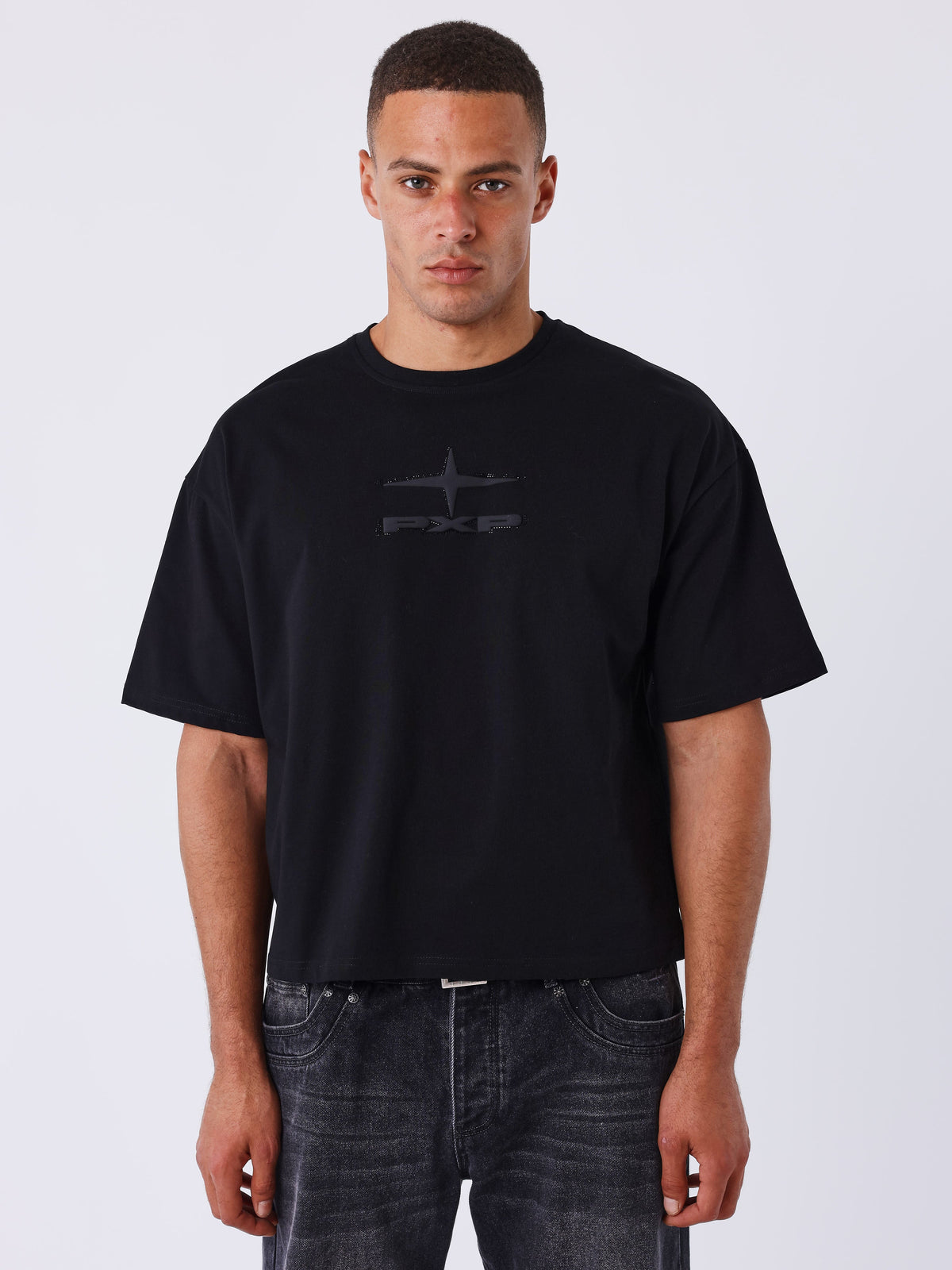 T-shirt manches courtes Strass