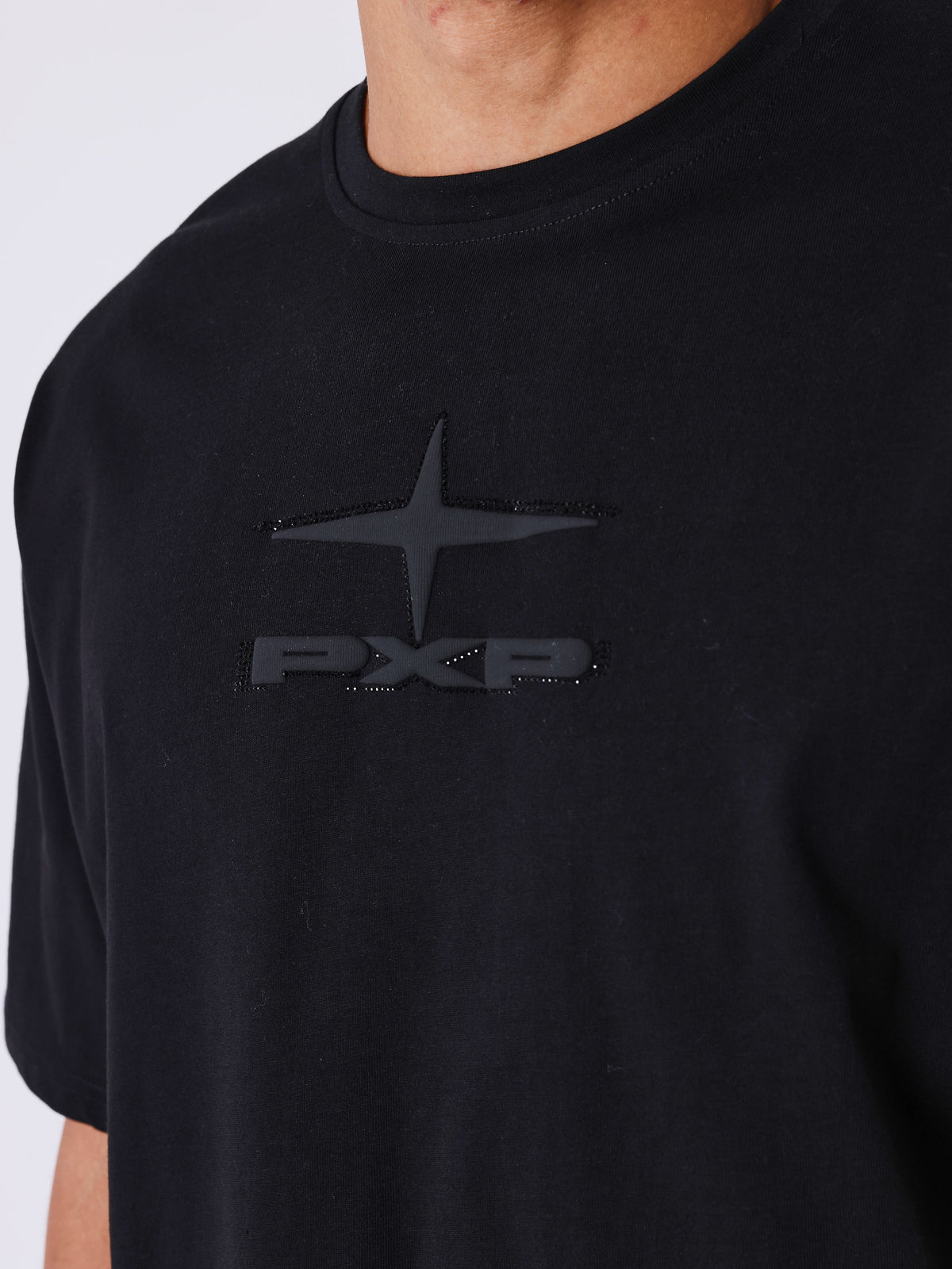 T-shirt manches courtes Strass