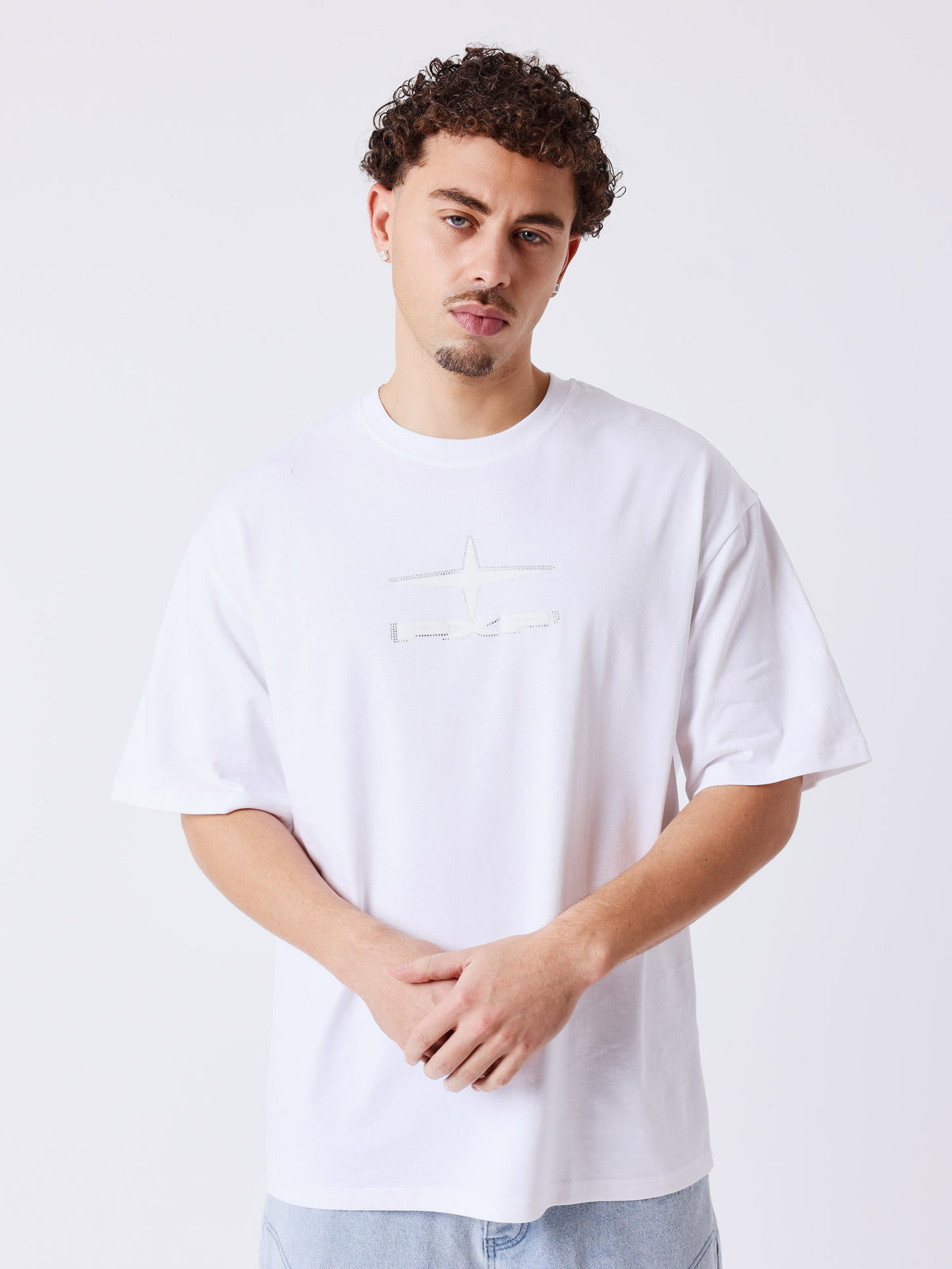 T-shirt manches courtes Strass