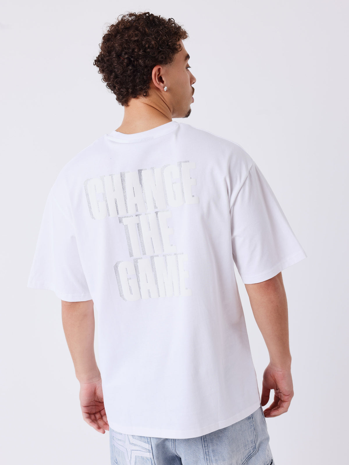 T-shirt manches courtes Strass