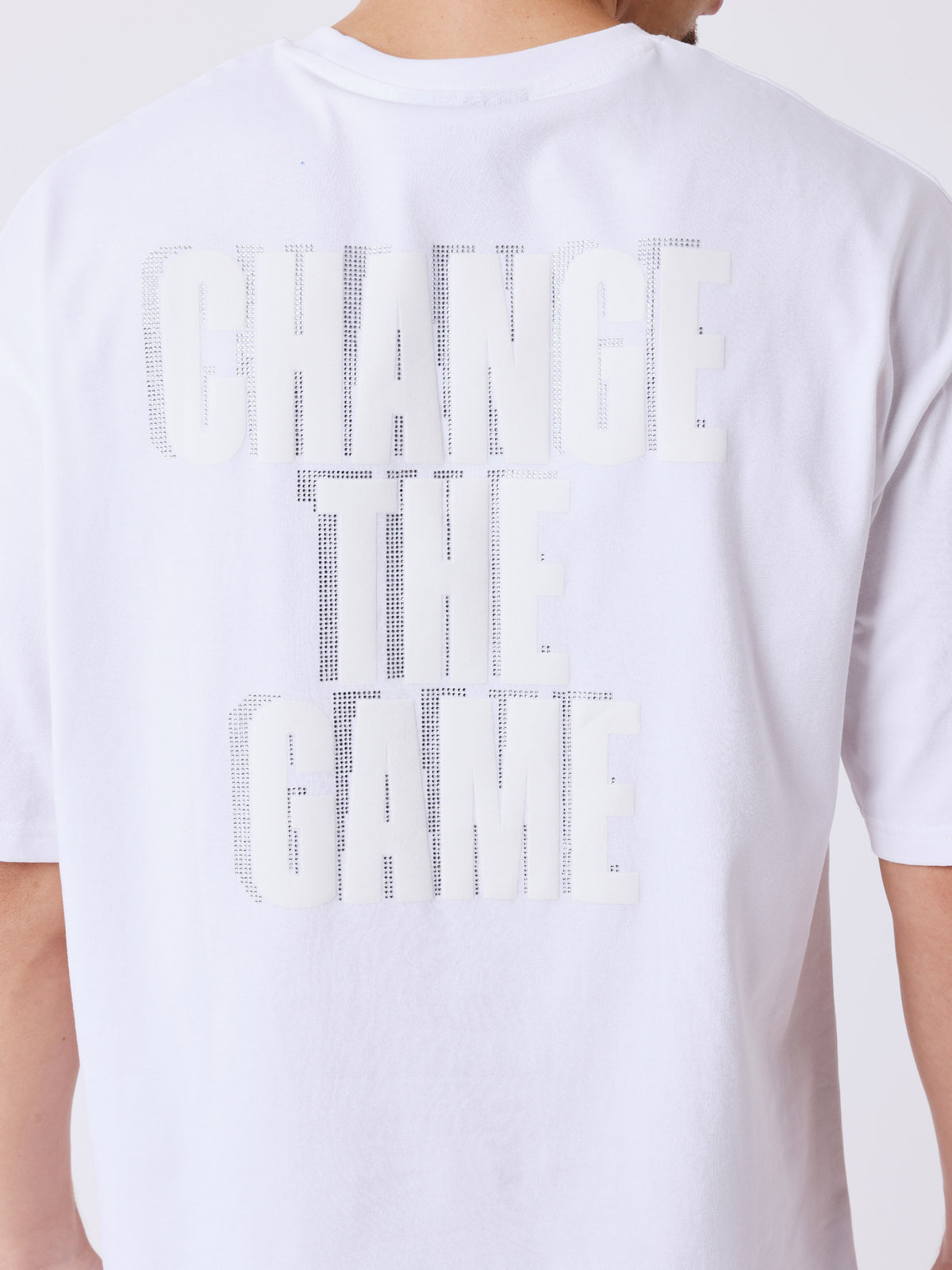 T-shirt manches courtes Strass