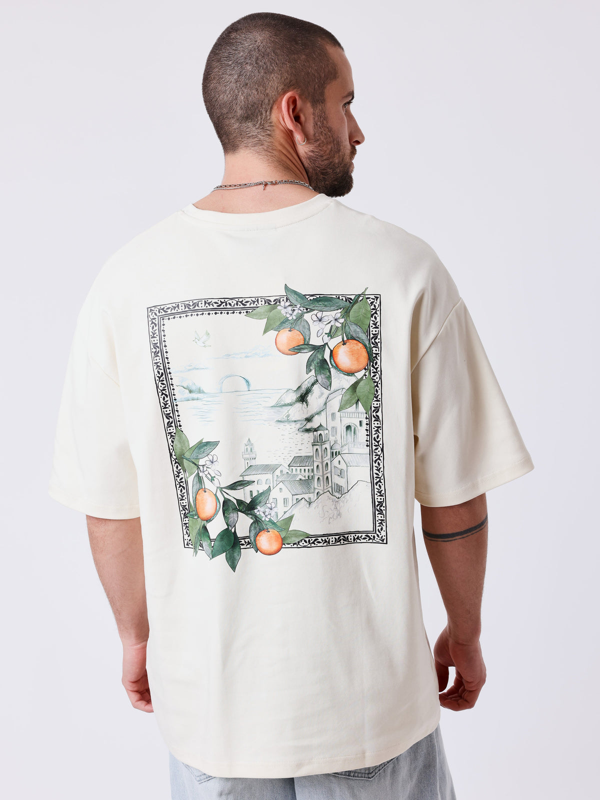 T-shirt Rivage Méditerranéen