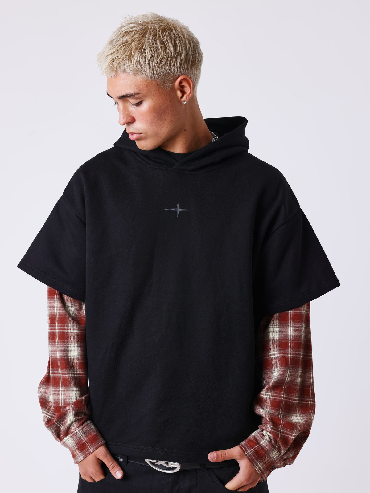 Sweat à capuche Raw