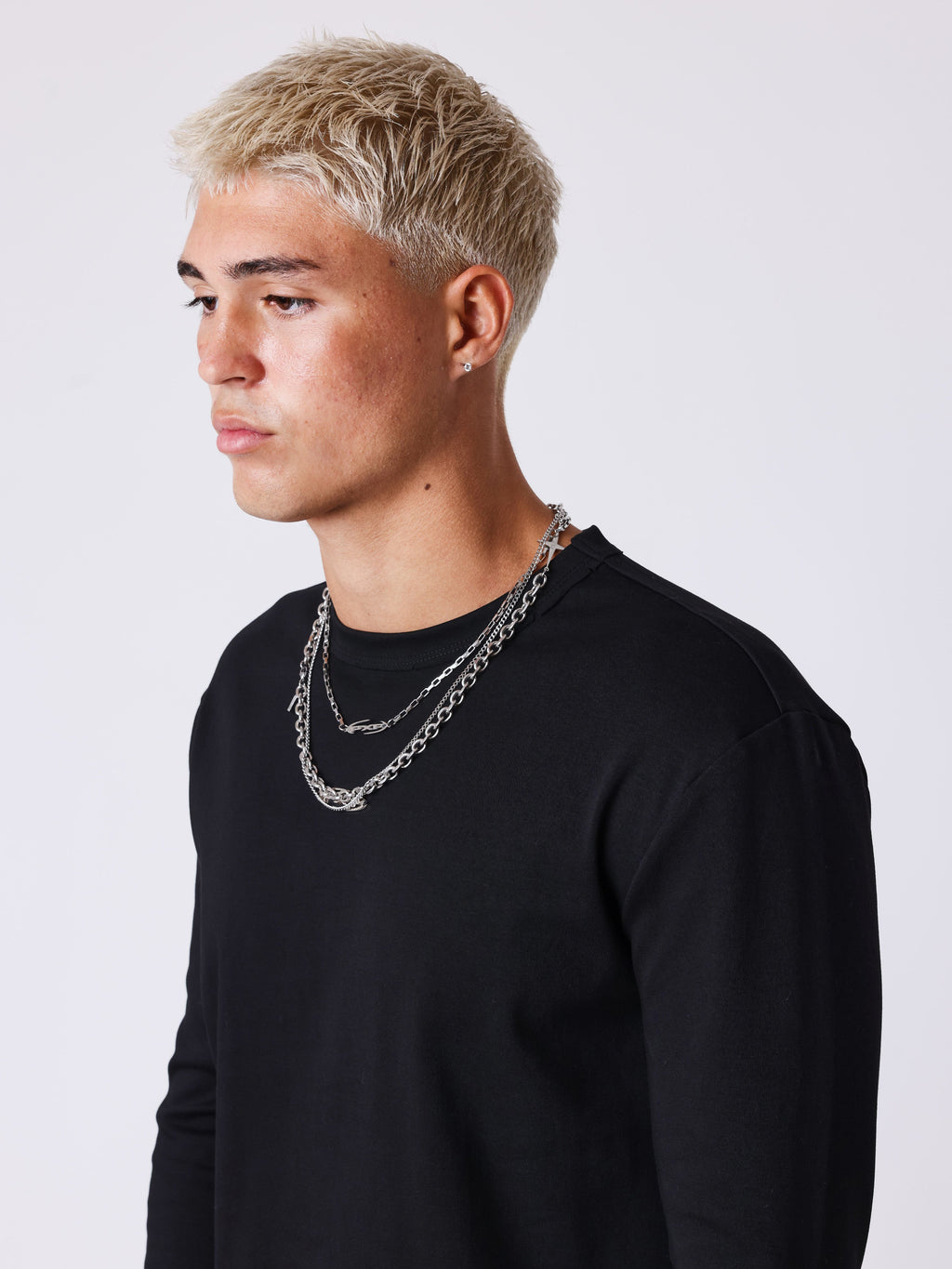 T-shirt manches longues destroy