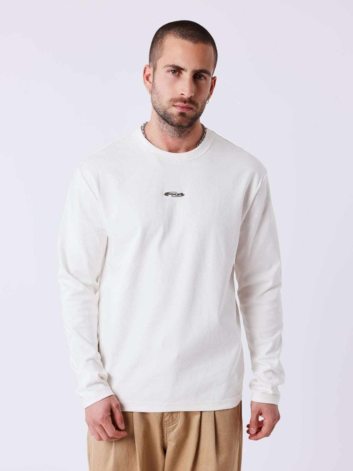 T-shirt manches longues destroy