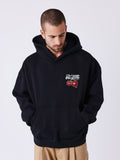Sweat à capuche imprimé cerises