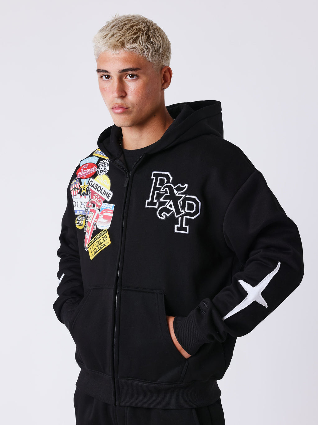 Sweat à capuche zippé West Coast