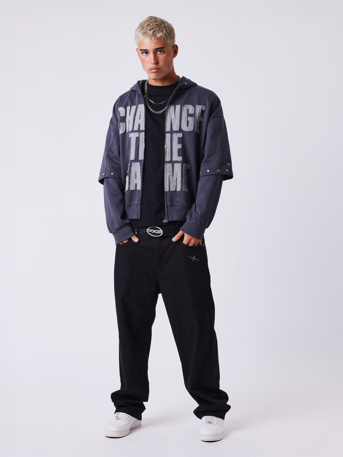 Sweat à capuche zippé