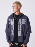 Sweat à capuche zippé