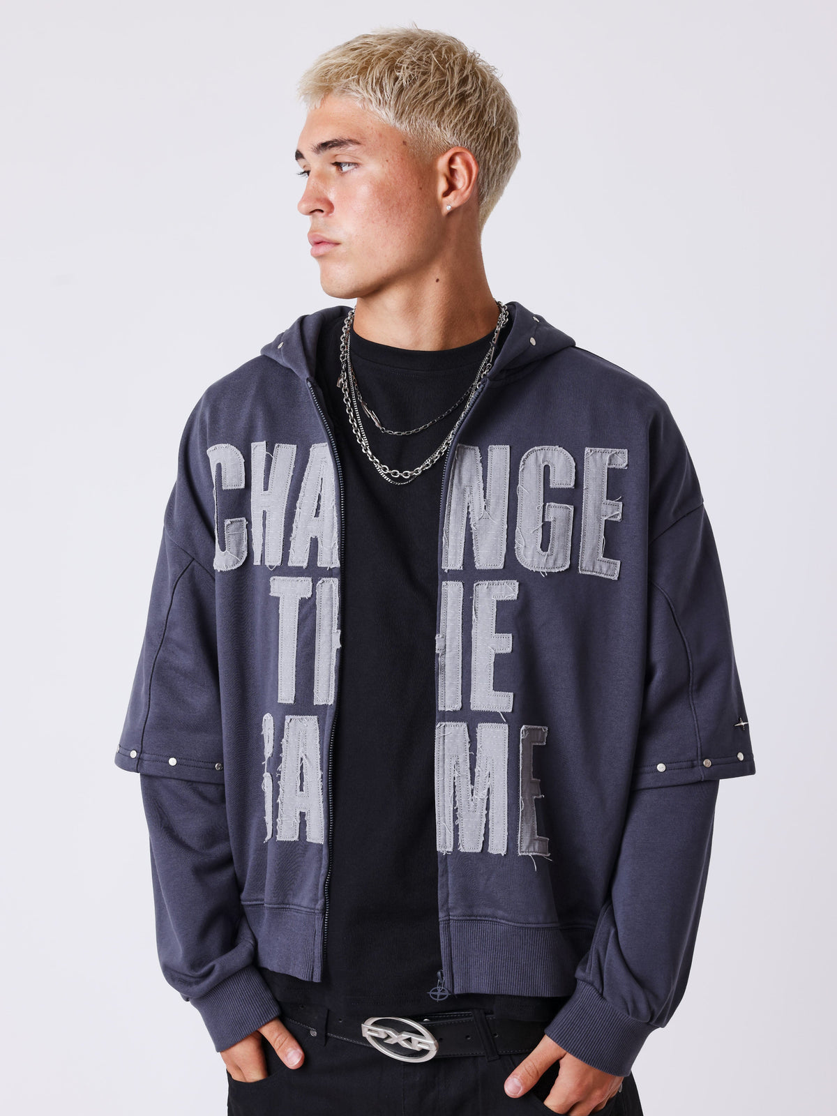 Sweat à capuche zippé