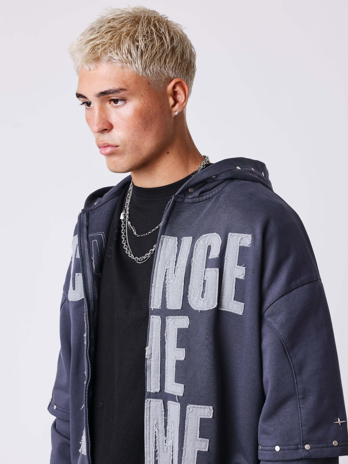 Sweat à capuche zippé