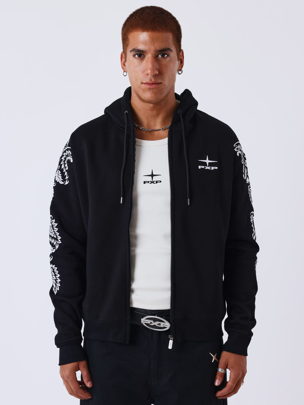Sweat à capuche zippé Evasion