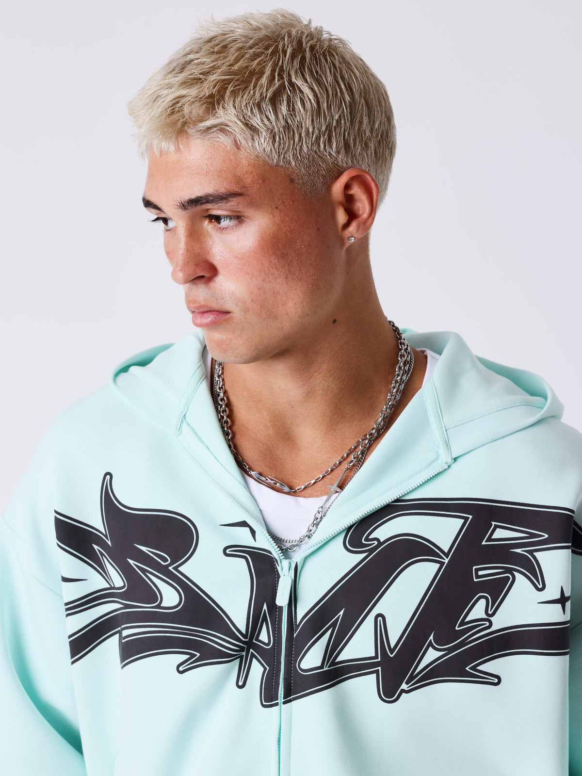 Sweat zippé à capuche Flare
