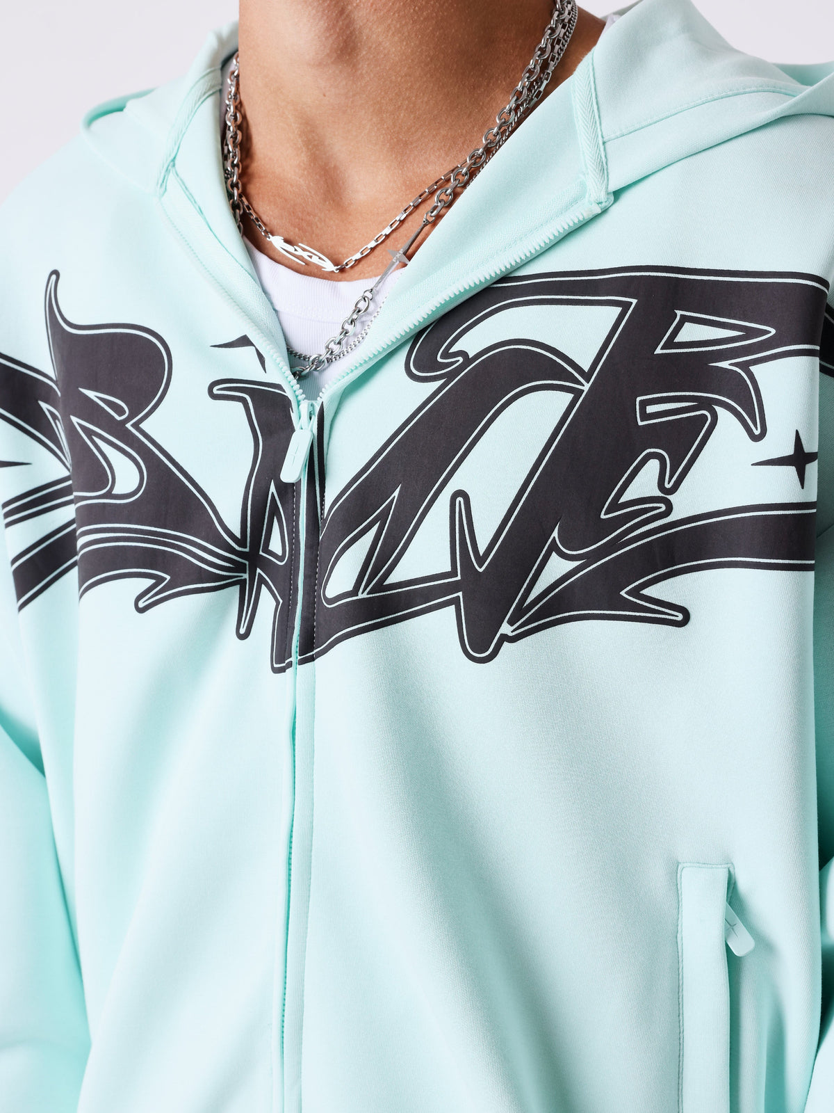 Sweat zippé à capuche Flare