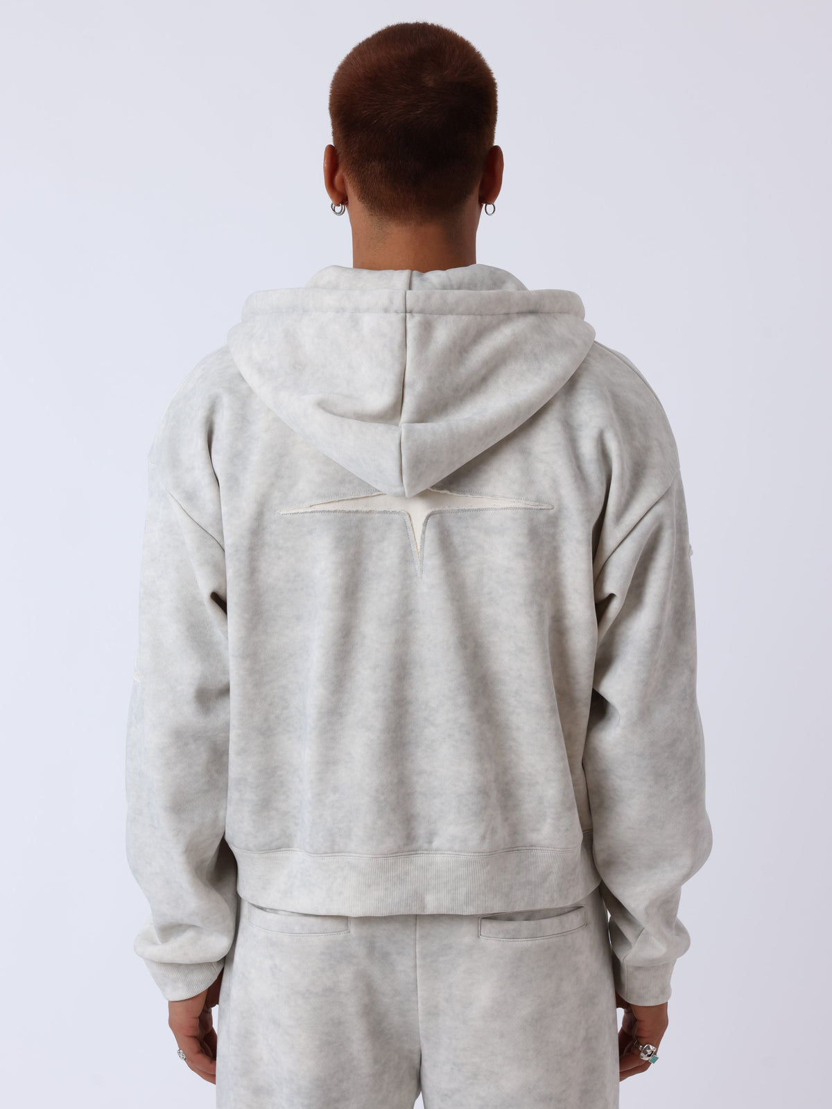 Sweats à capuche zippés Star