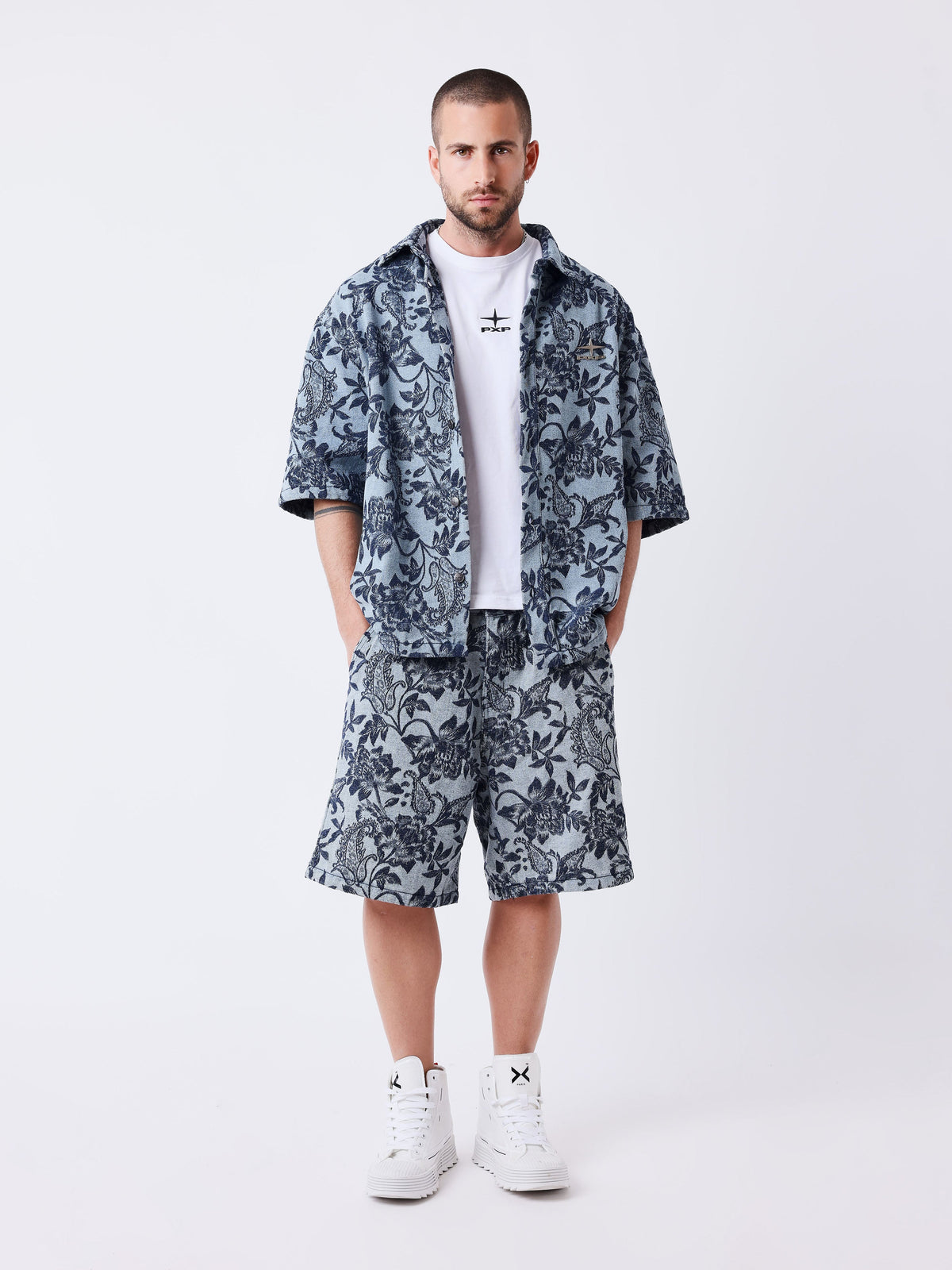 Chemise manches courtes Green Rush
