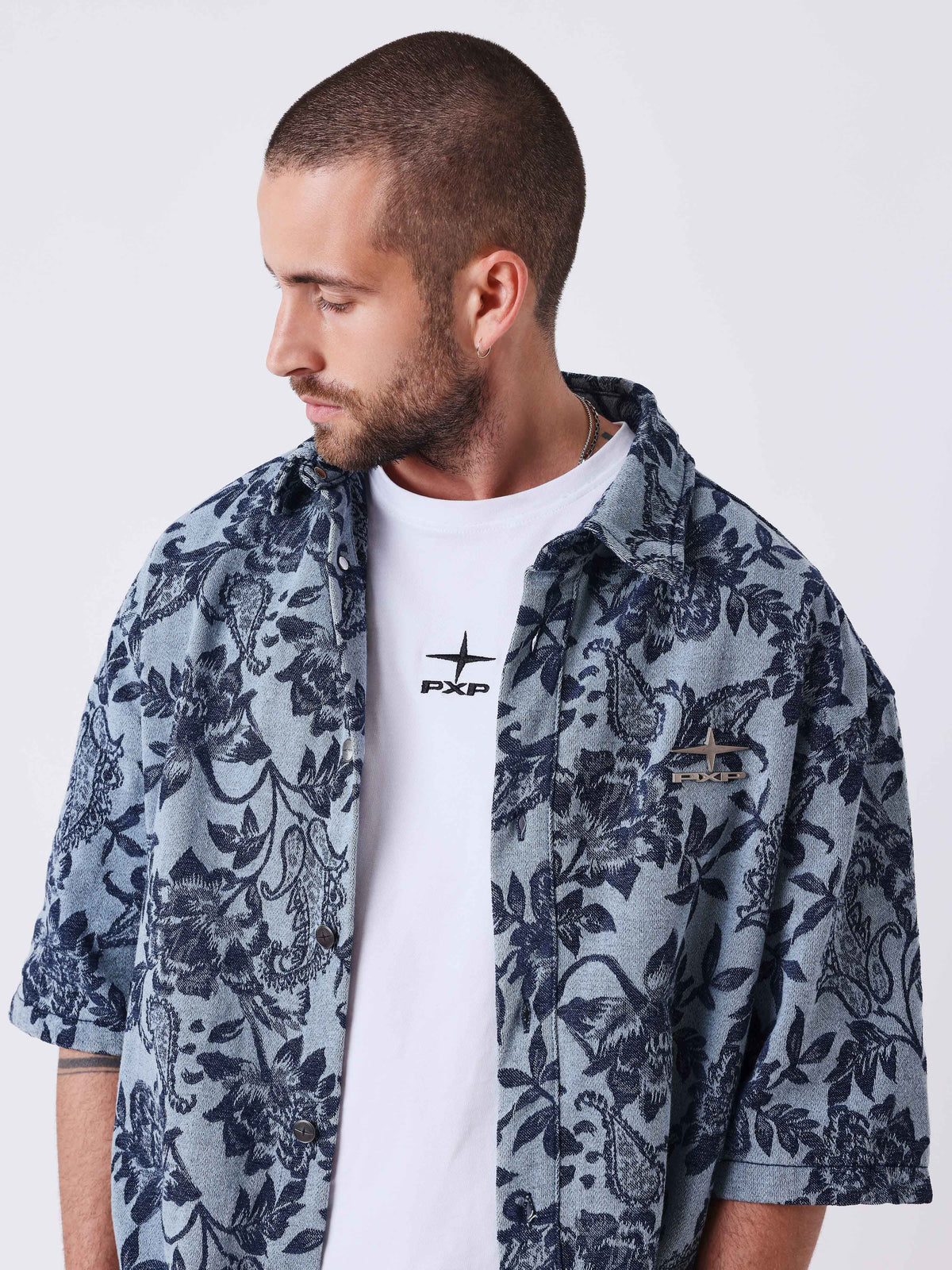 Chemise manches courtes Green Rush
